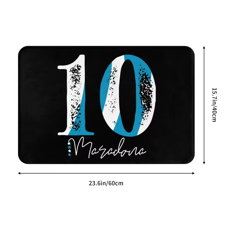 Maradona – tapis de porte d'entrée antidérapant