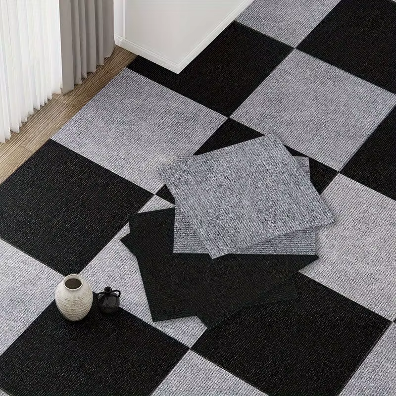 Tapis moderne multi-pièces 30x30cm à faire soi-même