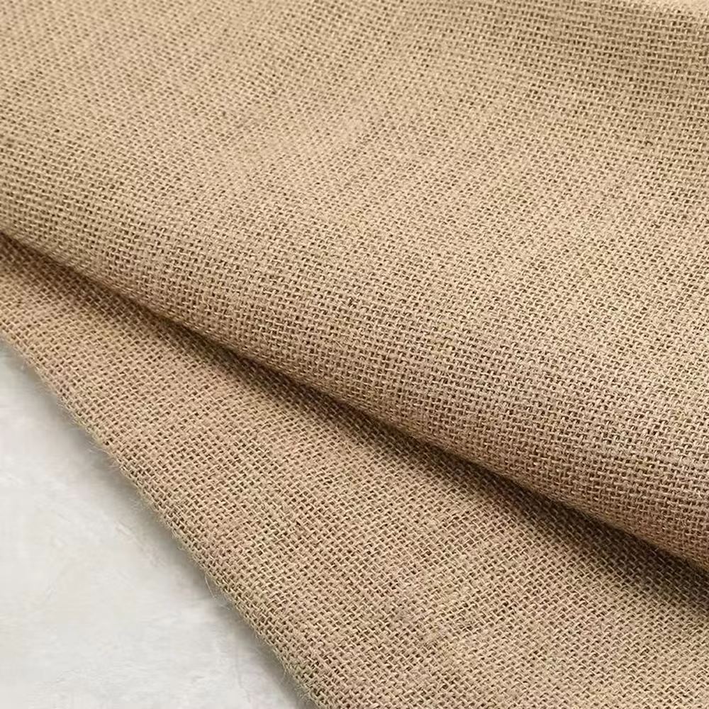 Toile de jute naturelle haute densité de 160 cm de large pour la décoration de mariages