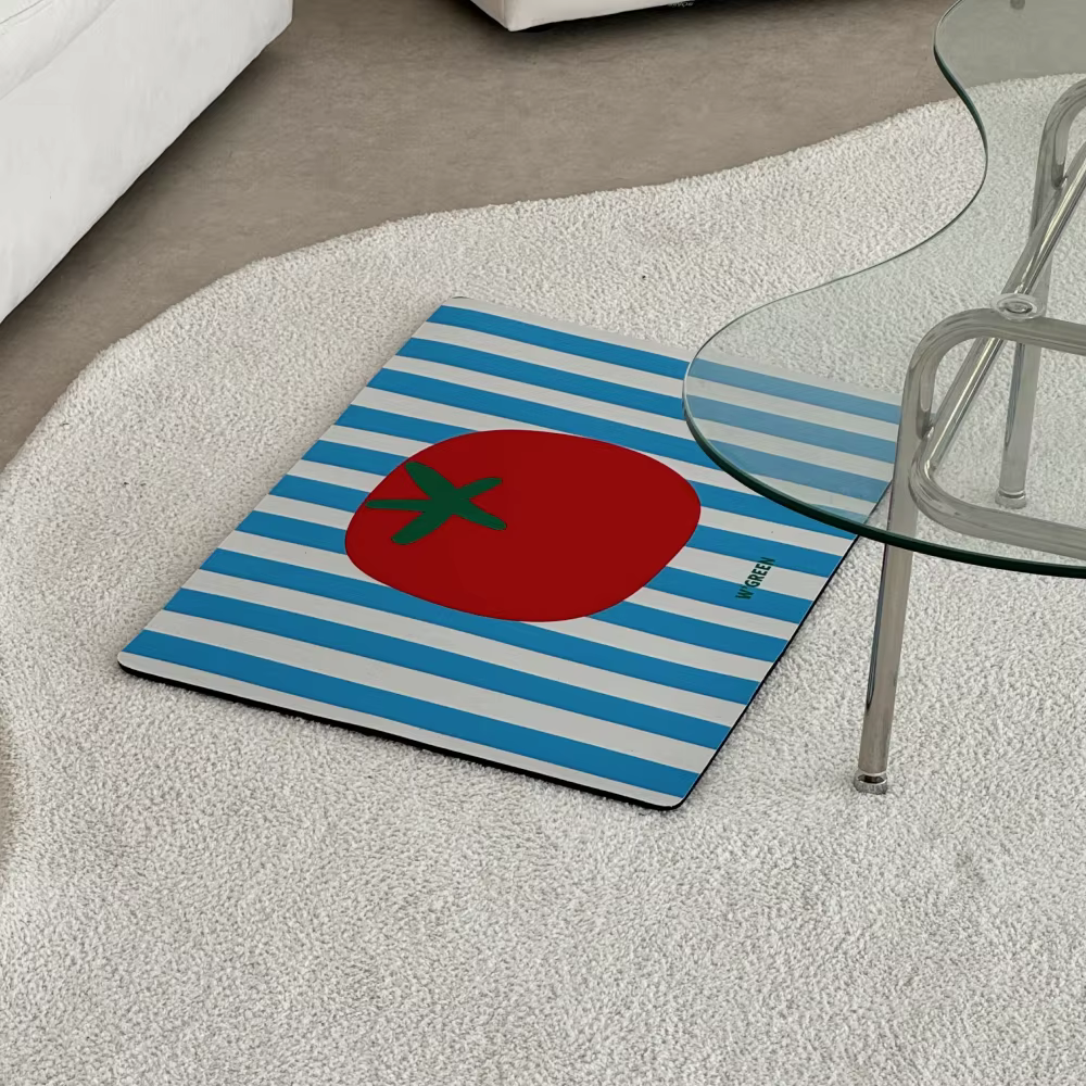 VIKAMA – tapis de sol imprimé tomate