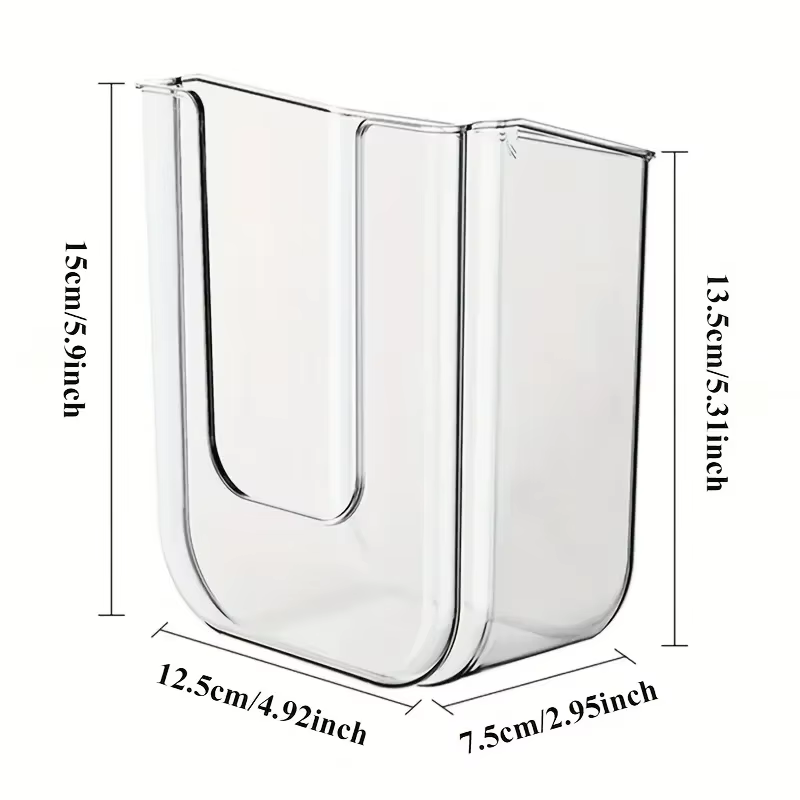 Boîte de rangement murale pour mouchoirs humides, salle de bain populaire, Non perforée, avec grande ouverture et forte capacité de charge