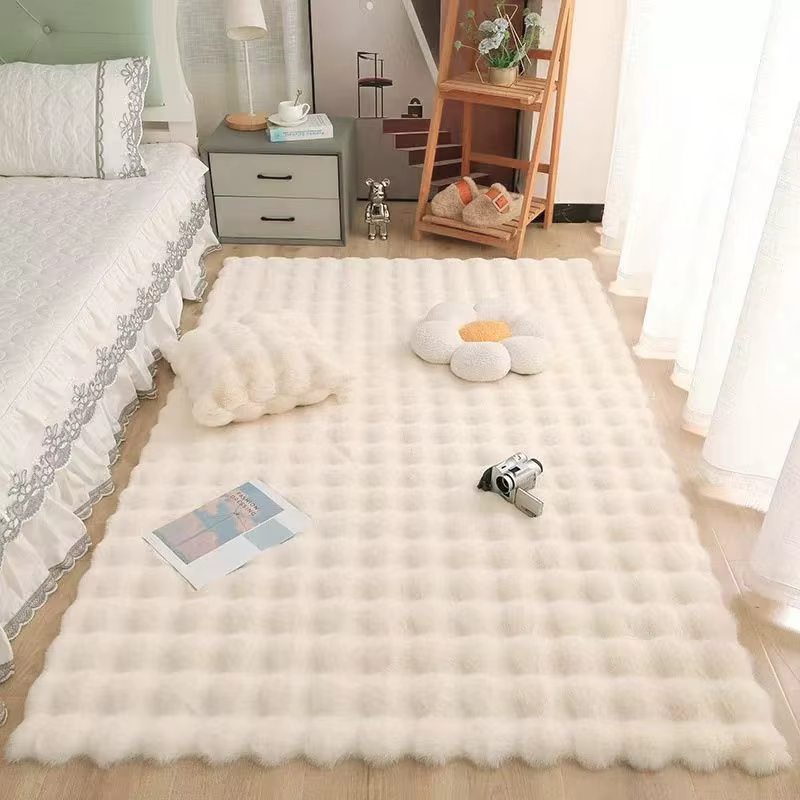 Nouvelle Tapisserie de Chevet Épaisse en Peluche Tatami pour Chambre à Coucher
