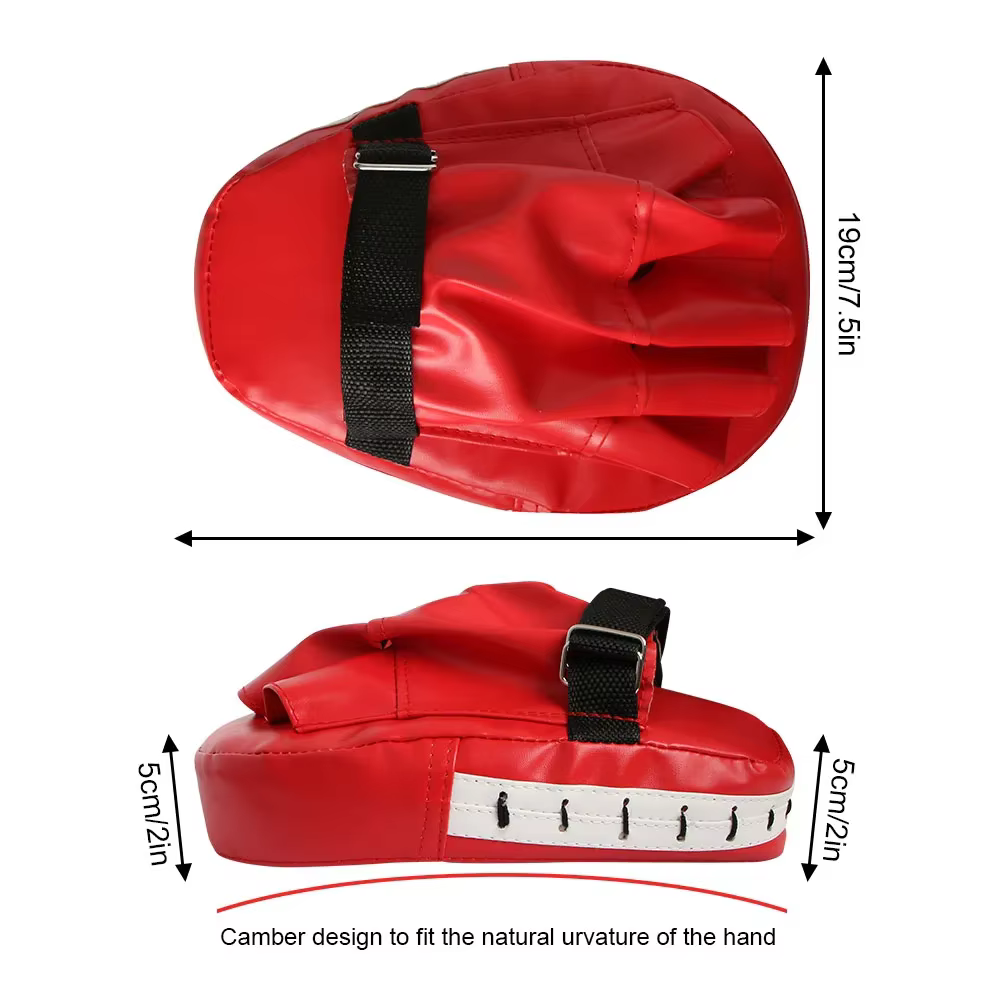 Cible de boxe, Muay Thai, coup de pied Martial, entraînement Sanda, karaté épais, mitaines de boxe, coussinets de frappe, équipement de boxe