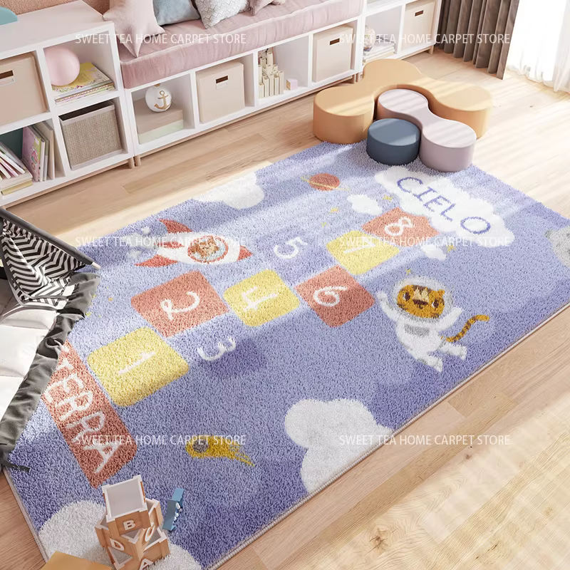 Tapis de chambre d'enfant moderne