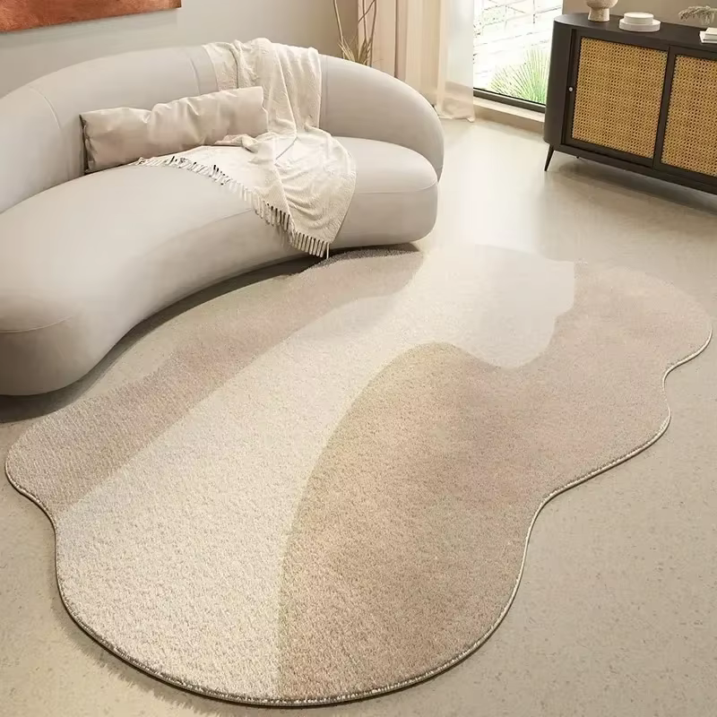 Tapis de salon irrégulier