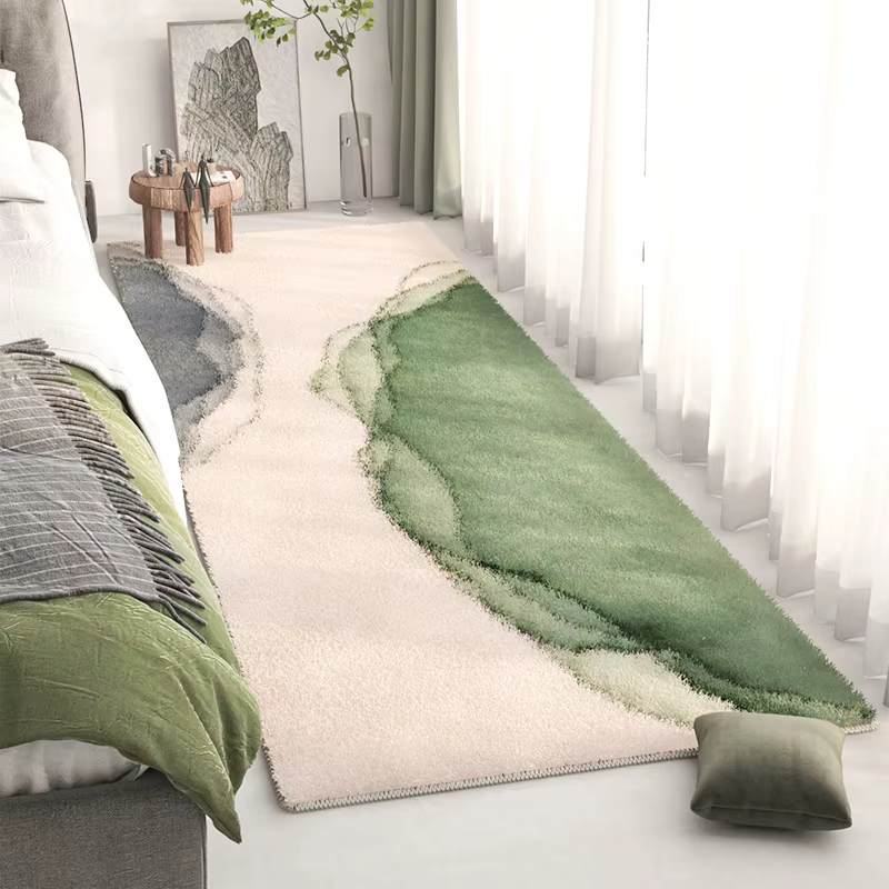 Tapis de chevet Long pour décoration de chambre à coucher
