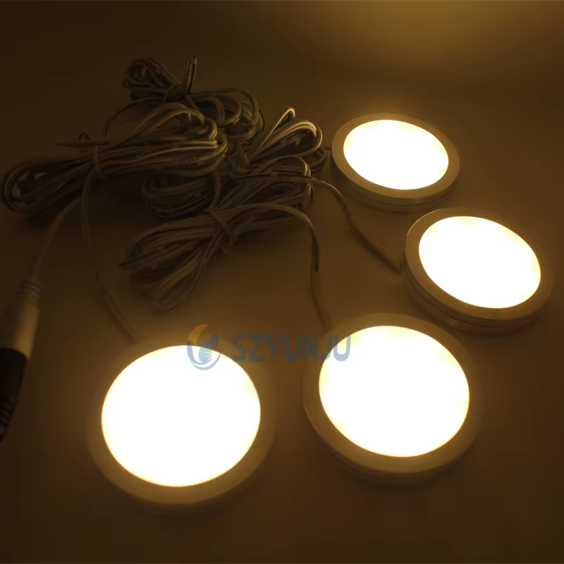 Lumière d'armoire LED 2W avec adaptateur d'alimentation DC 12V