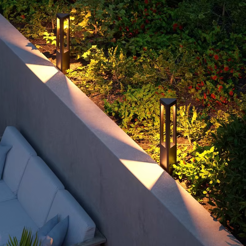 Lampe de pelouse étanche extérieure paysage cour ingénierie lampe extérieure maison lumière jardin Villa décoration lampadaire