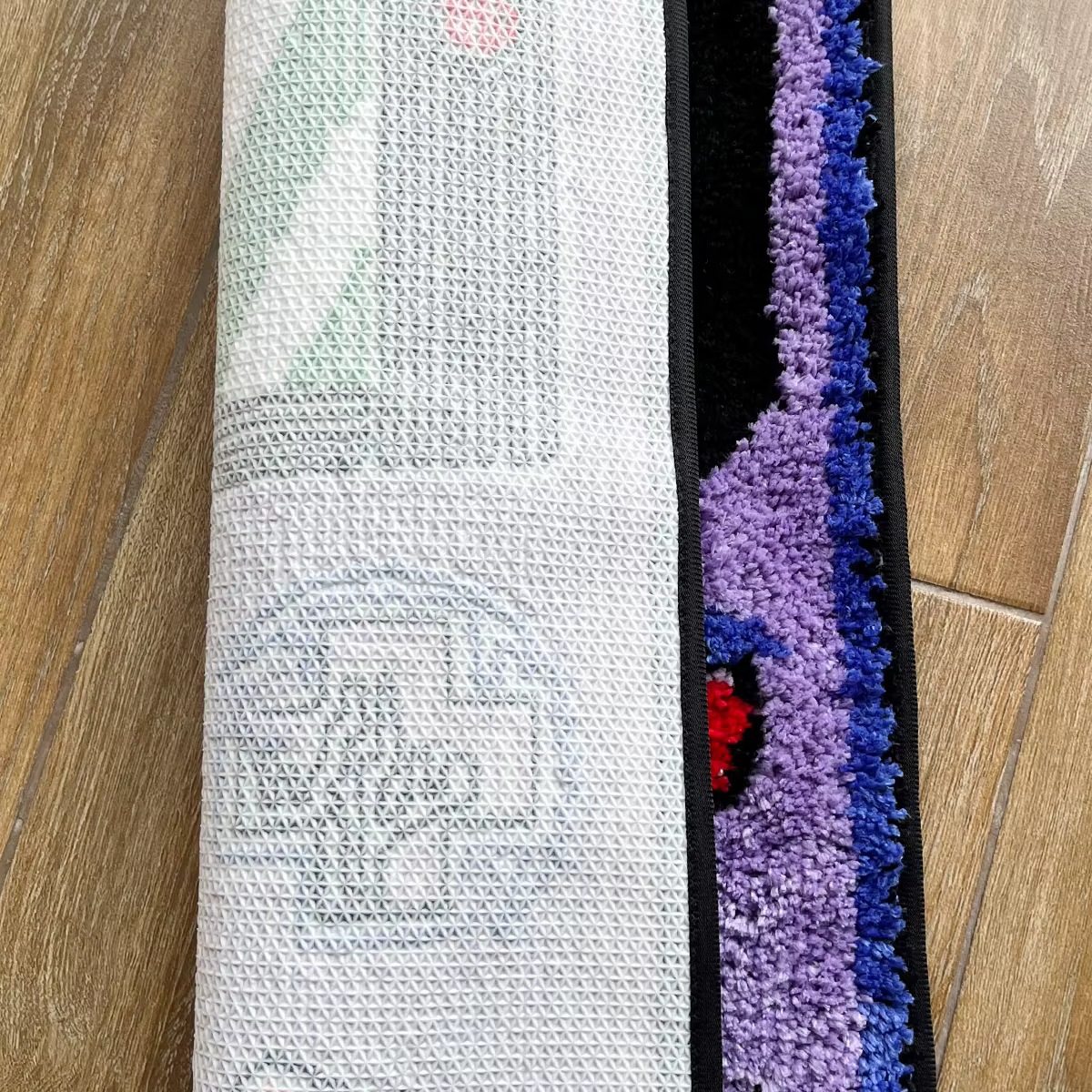 Tapis touffeté pour Console de jeux violette