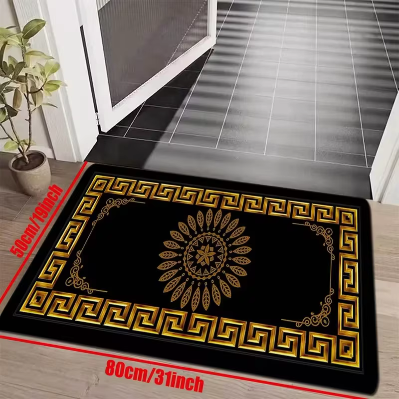 Tapis de cuisine géométriques modernes