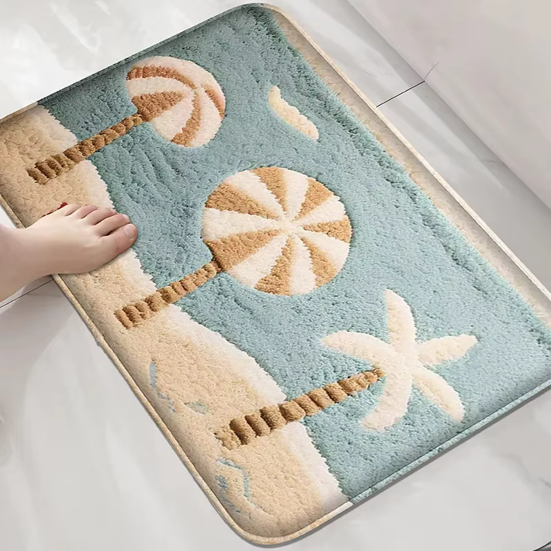 Tapis de sol antidérapant pour salle de bain