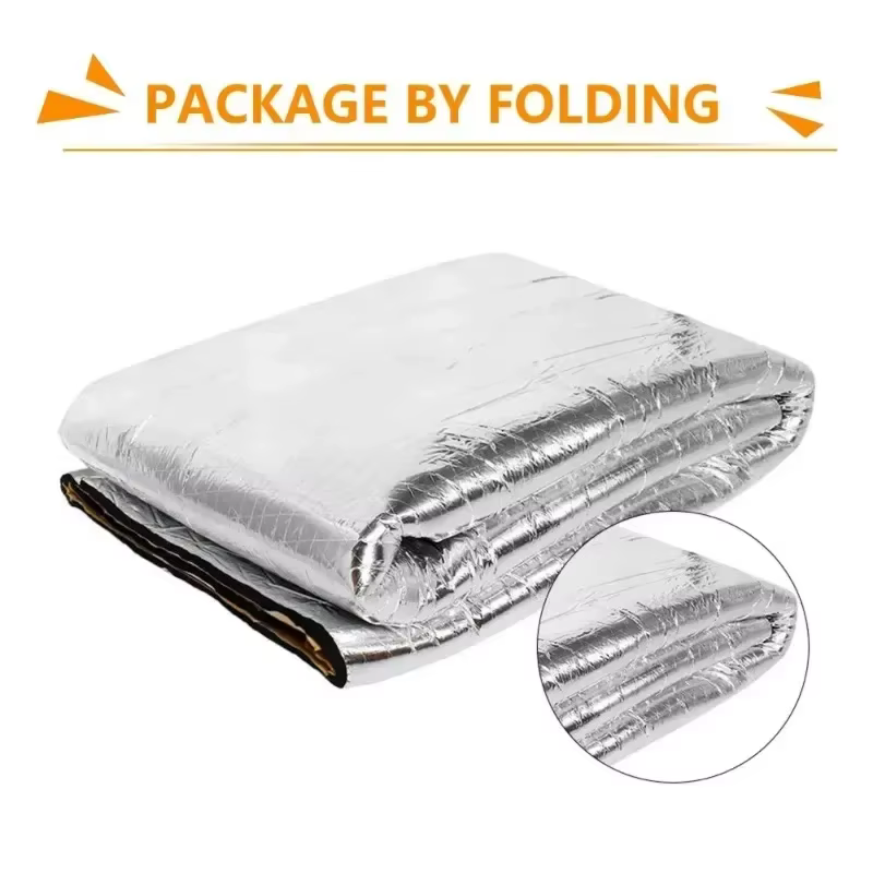Tapis d'isolation thermique et phonique ignifuge 200x50cm