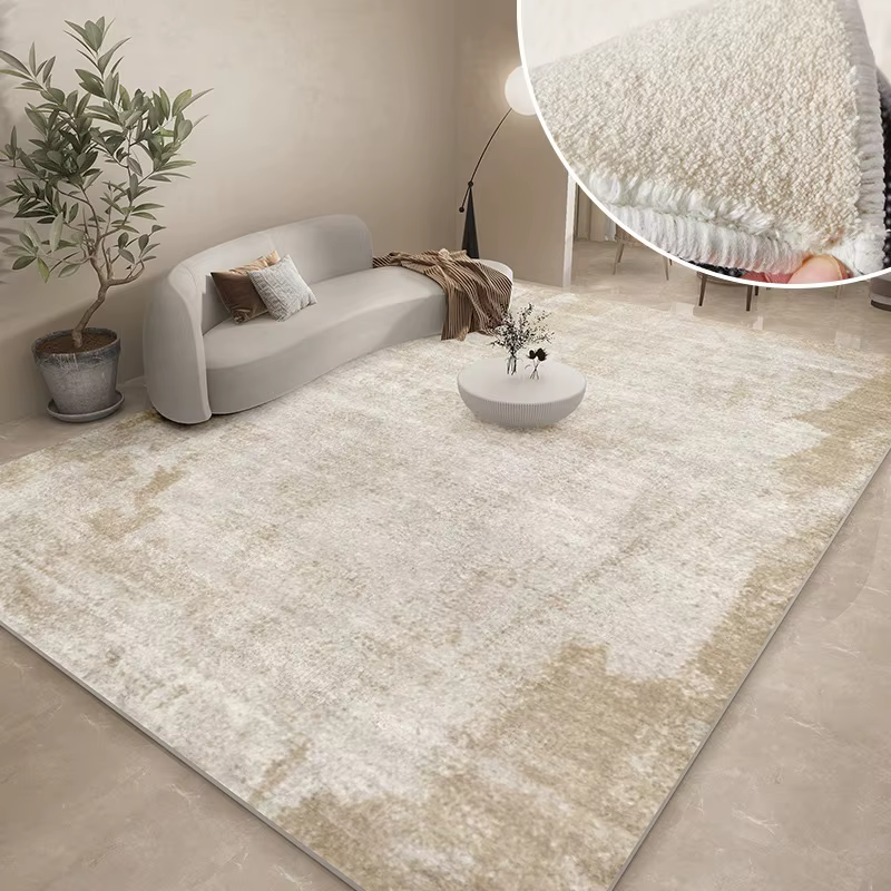 Tapis en peluche de grande surface
