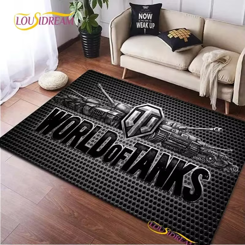 Tapis de jeu World Of Tanks pour salon