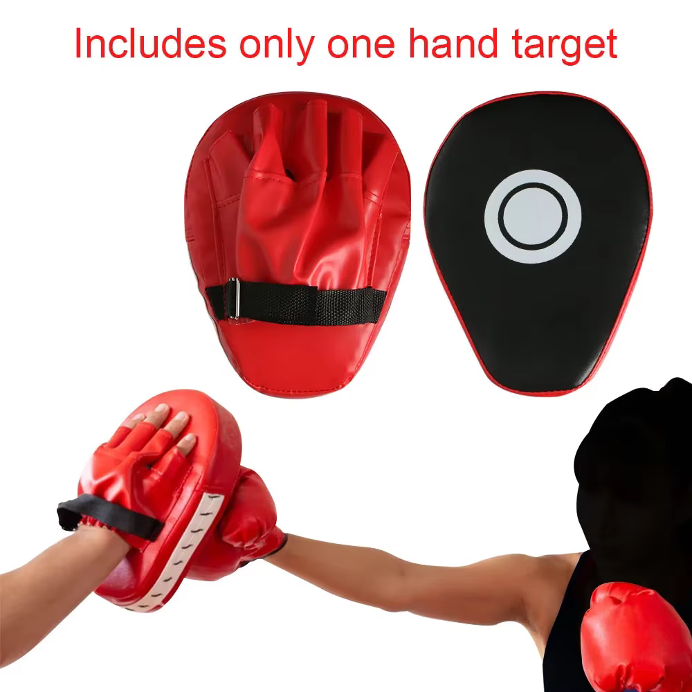 Cible de boxe, Muay Thai, coup de pied Martial, entraînement Sanda, karaté épais, mitaines de boxe, coussinets de frappe, équipement de boxe
