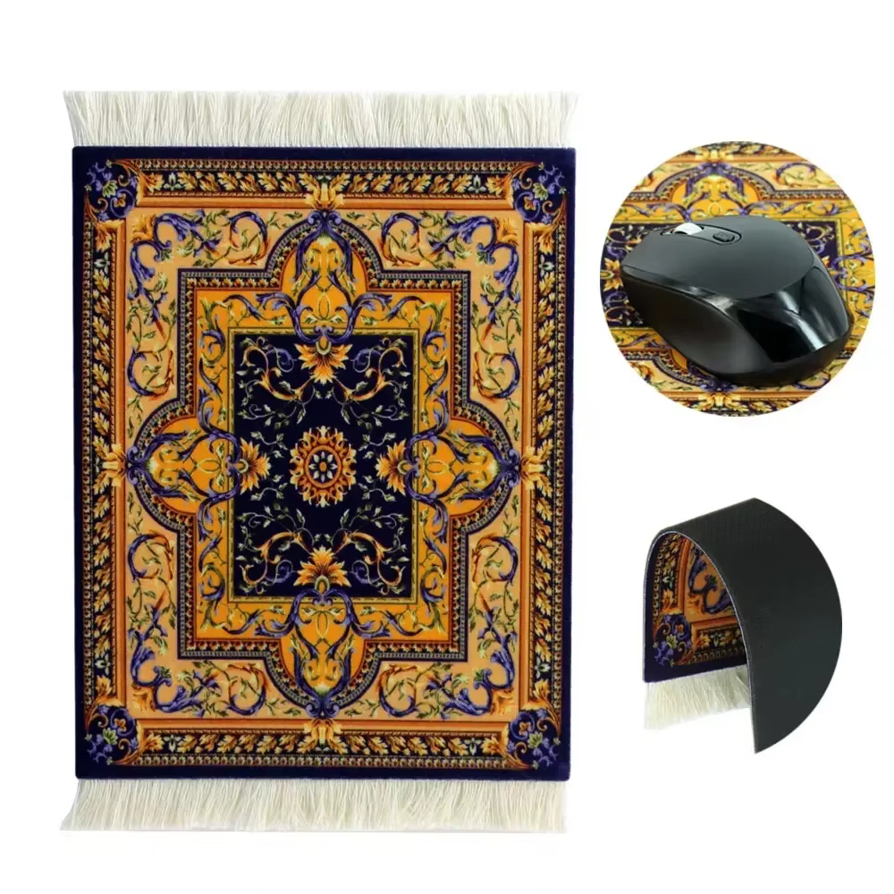 Mini tapis de souris persan tissé
