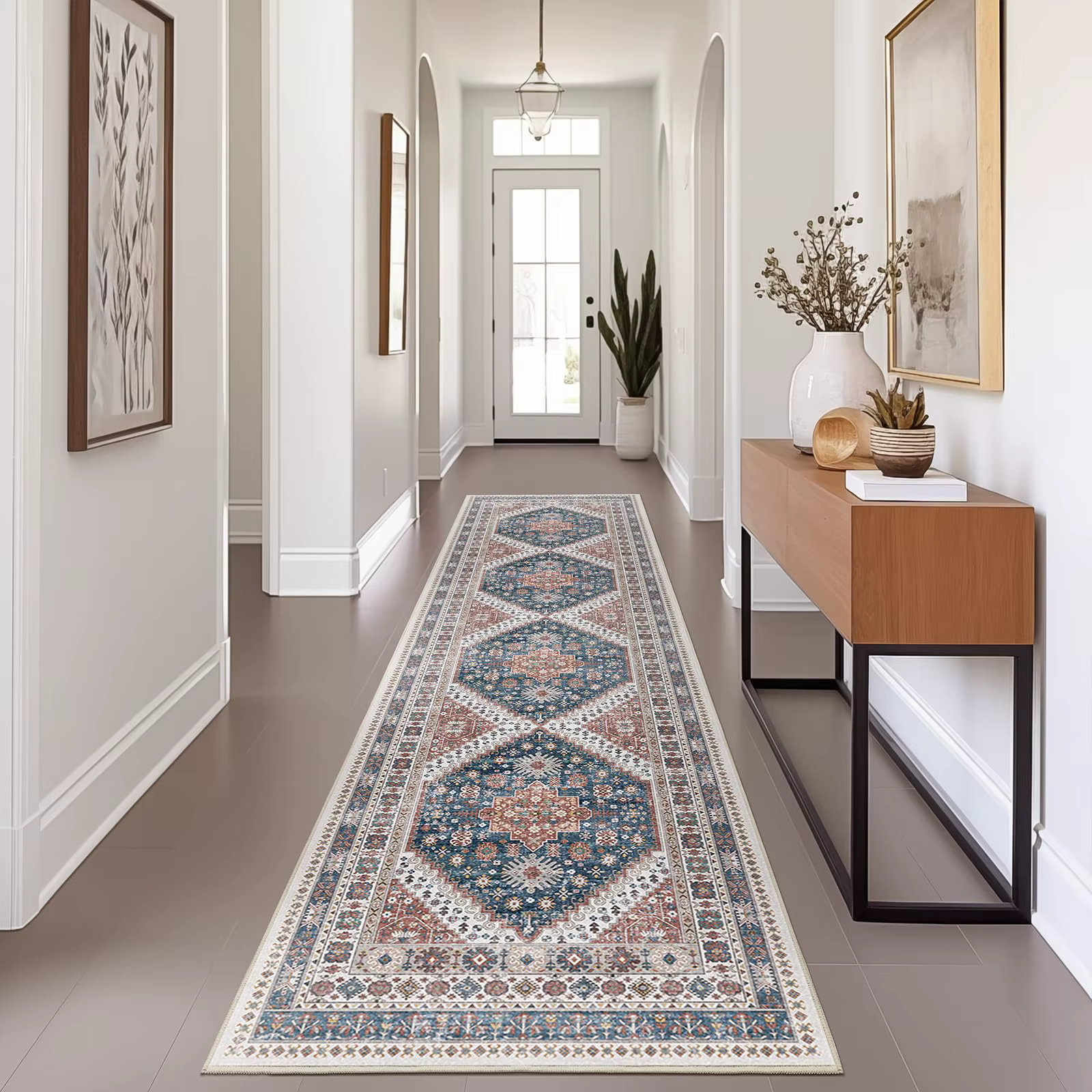 VIKAMA Tapis de couloir vintage