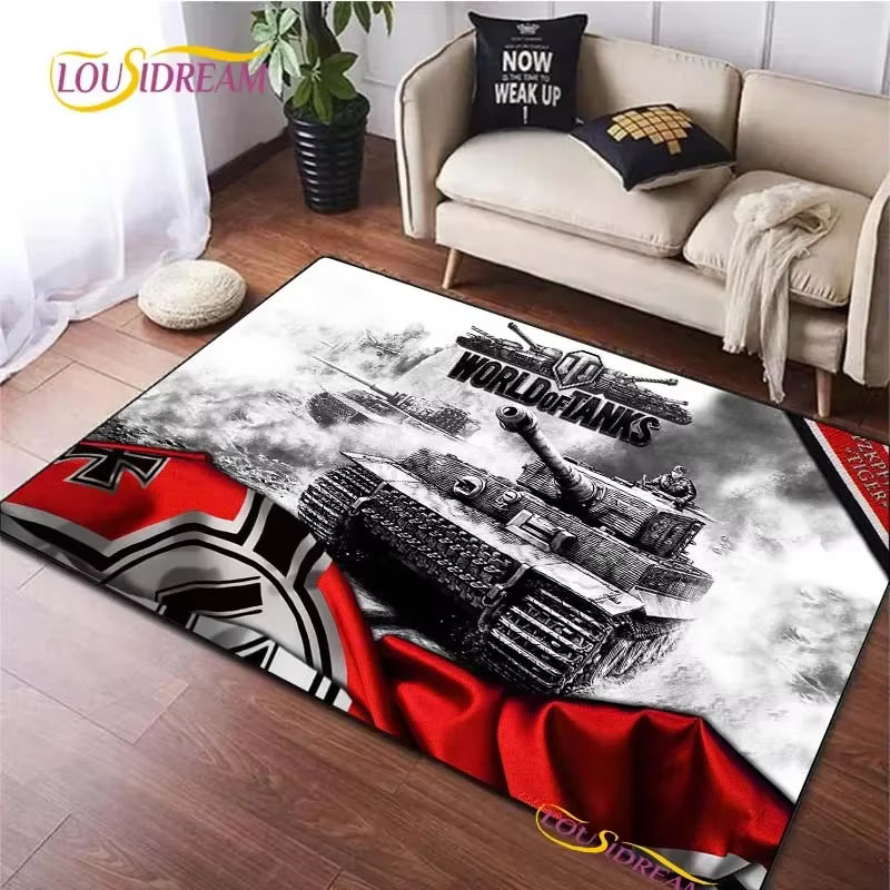Tapis de jeu World Of Tanks pour salon