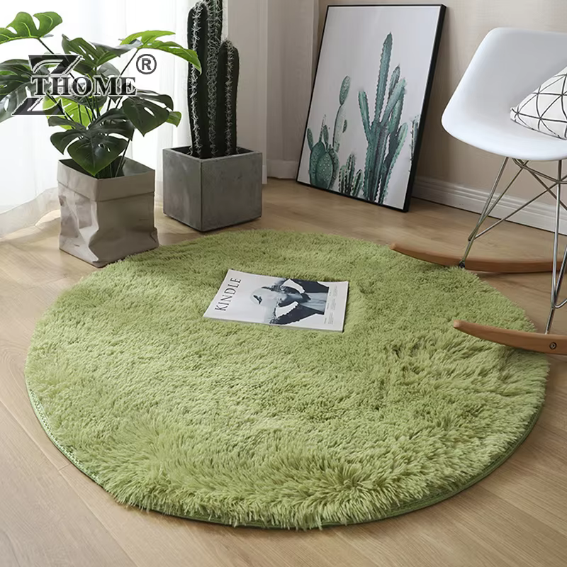 Tapis moelleux en laine lea pour salon