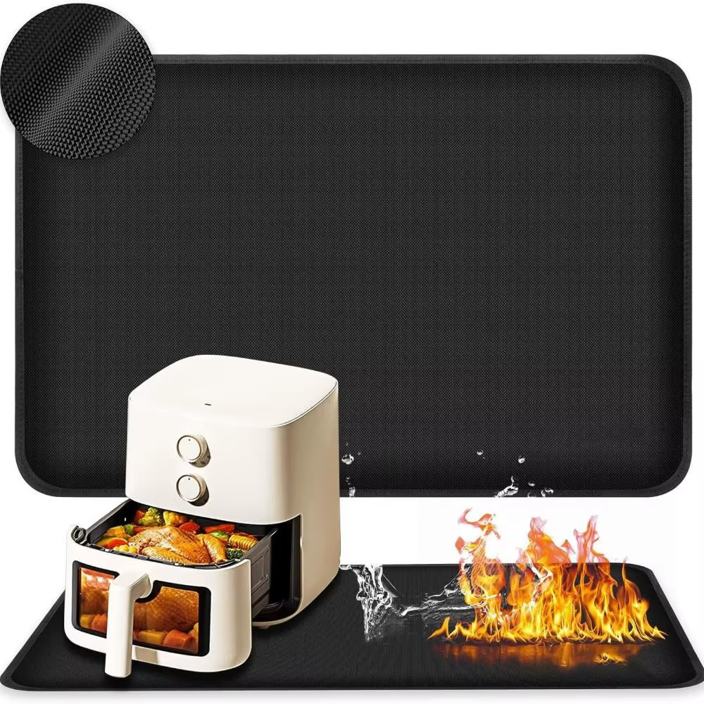 Tapis de protection anti-graisse pour barbecue