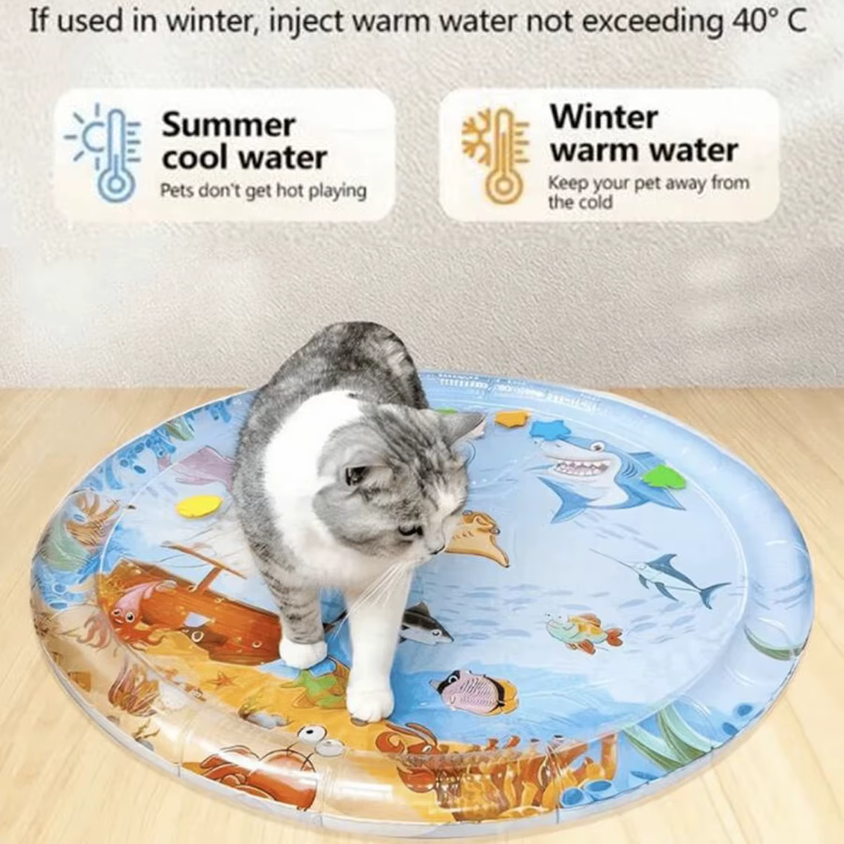Tapis rafraîchissant d'été pour animaux de compagnie