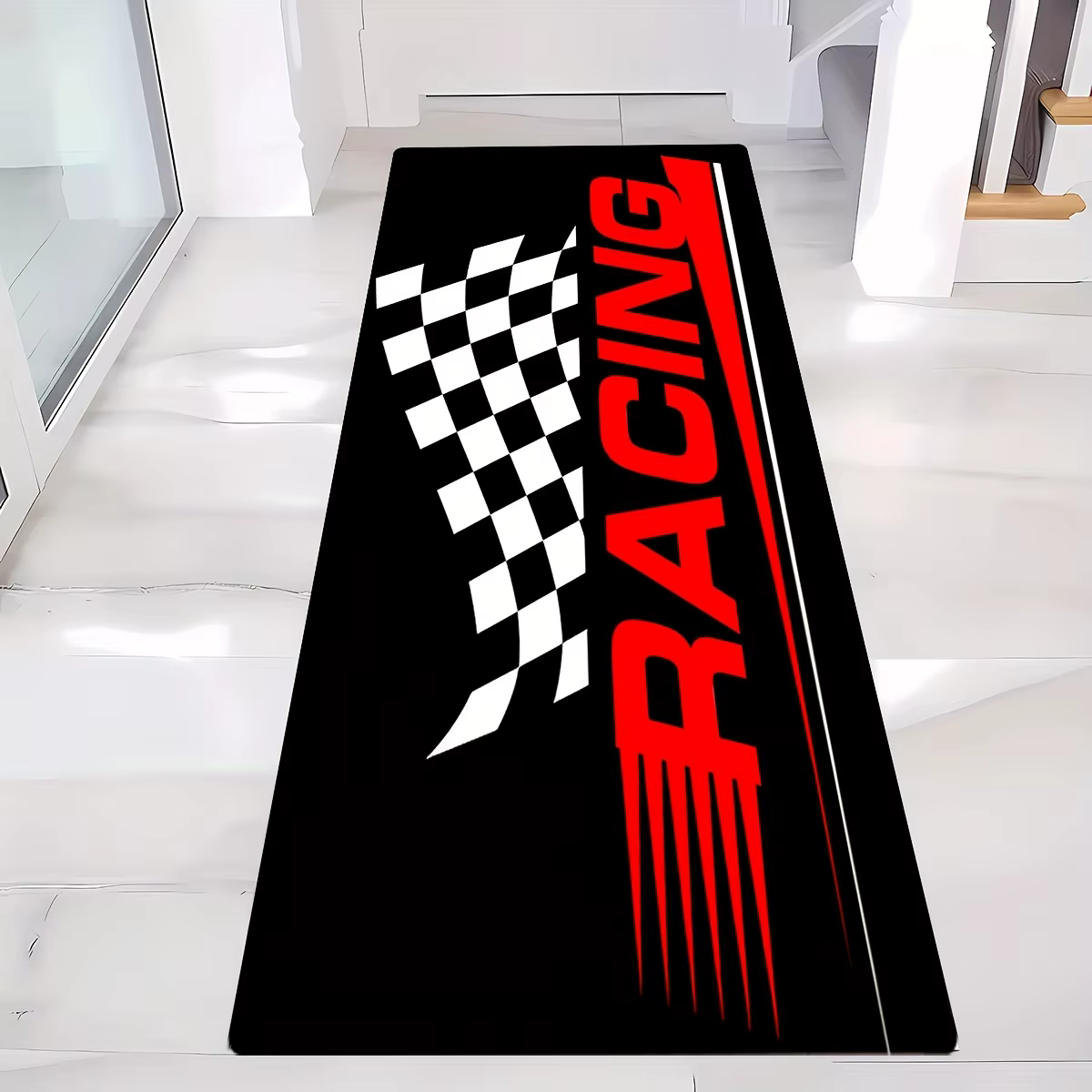 Tapis sur le thème VIKAMA Racing pour salles de jeux