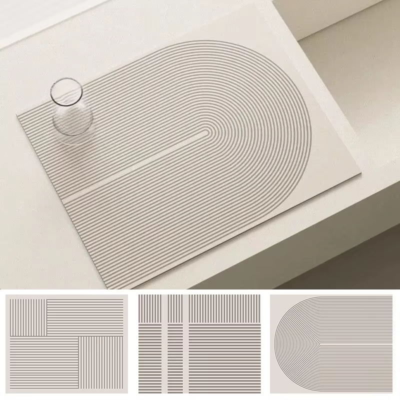 Tapis de Diatomite antidérapant