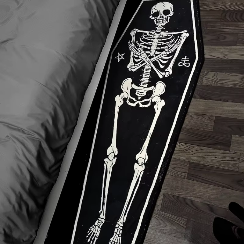 Tapis de style gothique pour chambre à coucher