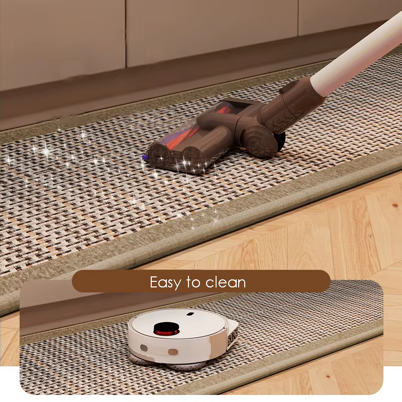 Tapis de sol de cuisine avant évier