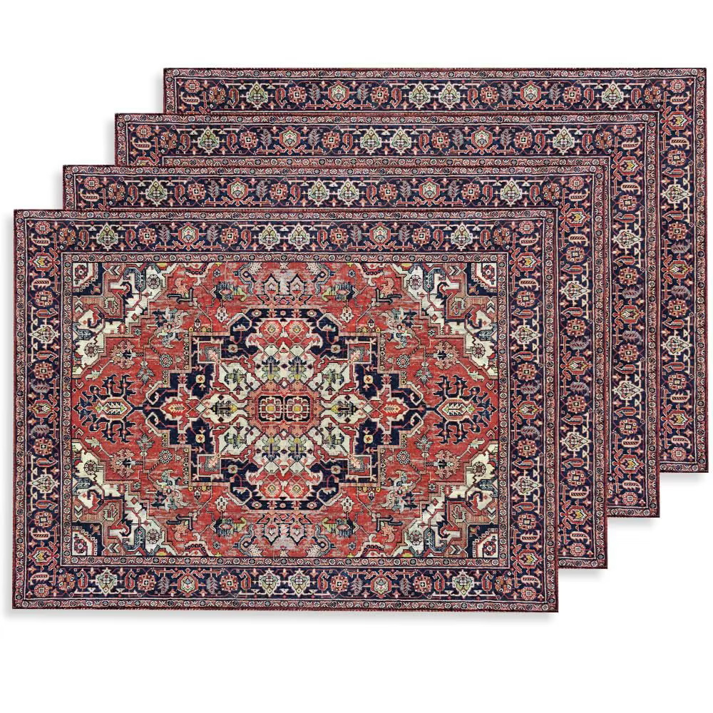 Ensemble de sets de table en tapis persan
