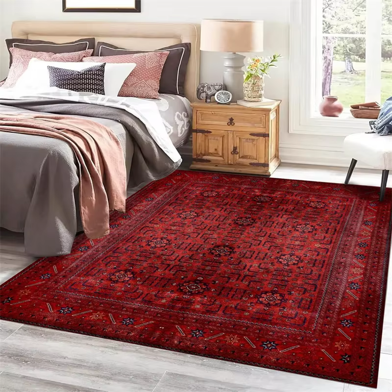 Tapis persans vintage de style oriental pour salon