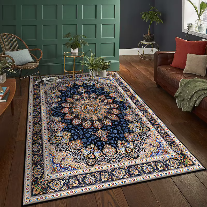 Tapis court persan vintage pour salon