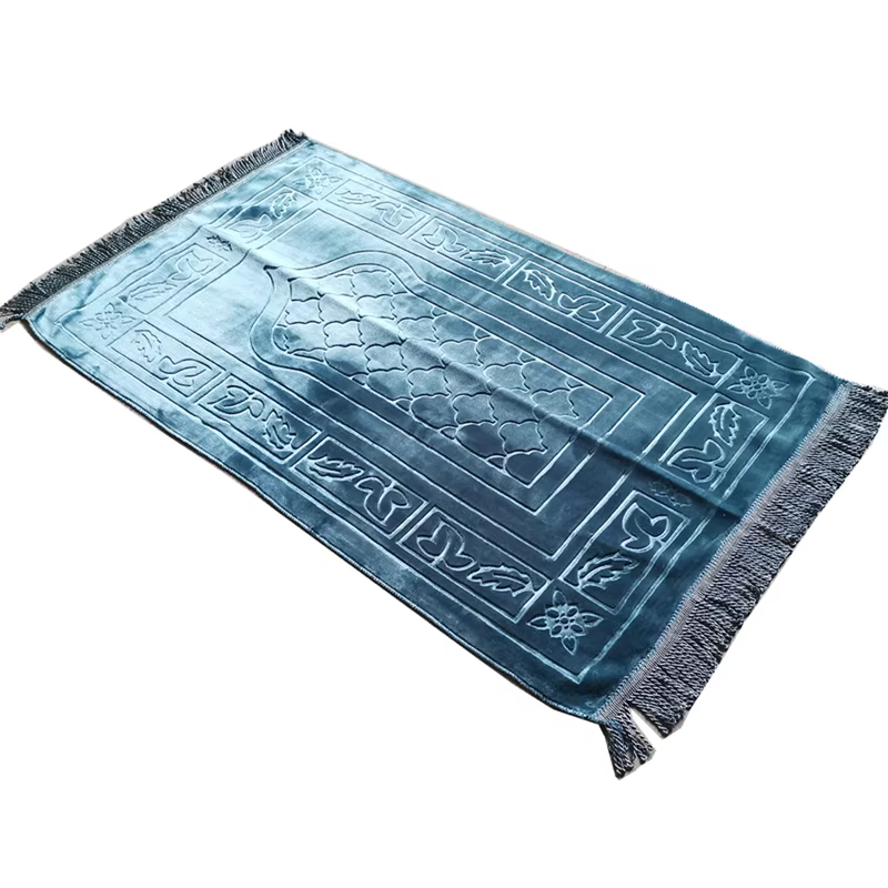 Tapis de prière doux Sejadah Murah velours Sajadah turquie Kiswah Pintu Kaabah Dari Mesir Hantaran Rajos