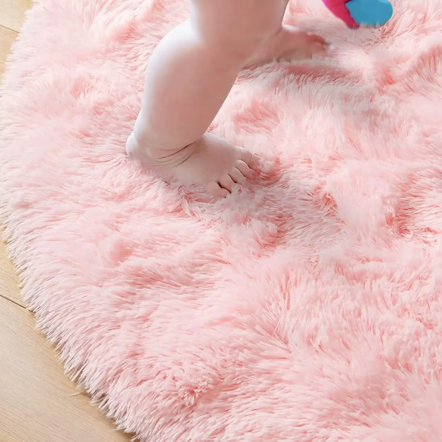 100/120/140/160 tapis rond moelleux doux