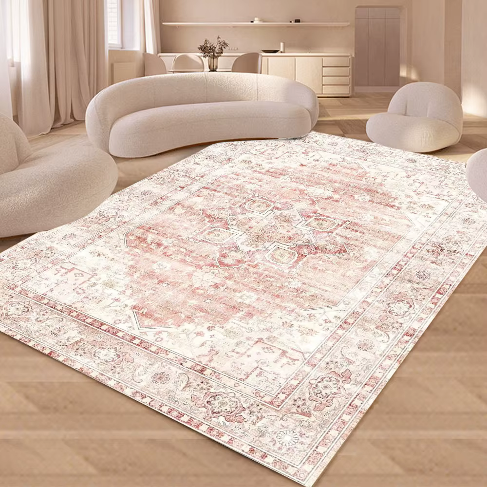 Grand tapis de zone Boho Vintage