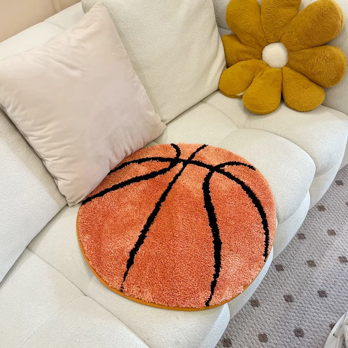 Tapis Tufté de Basket-ball