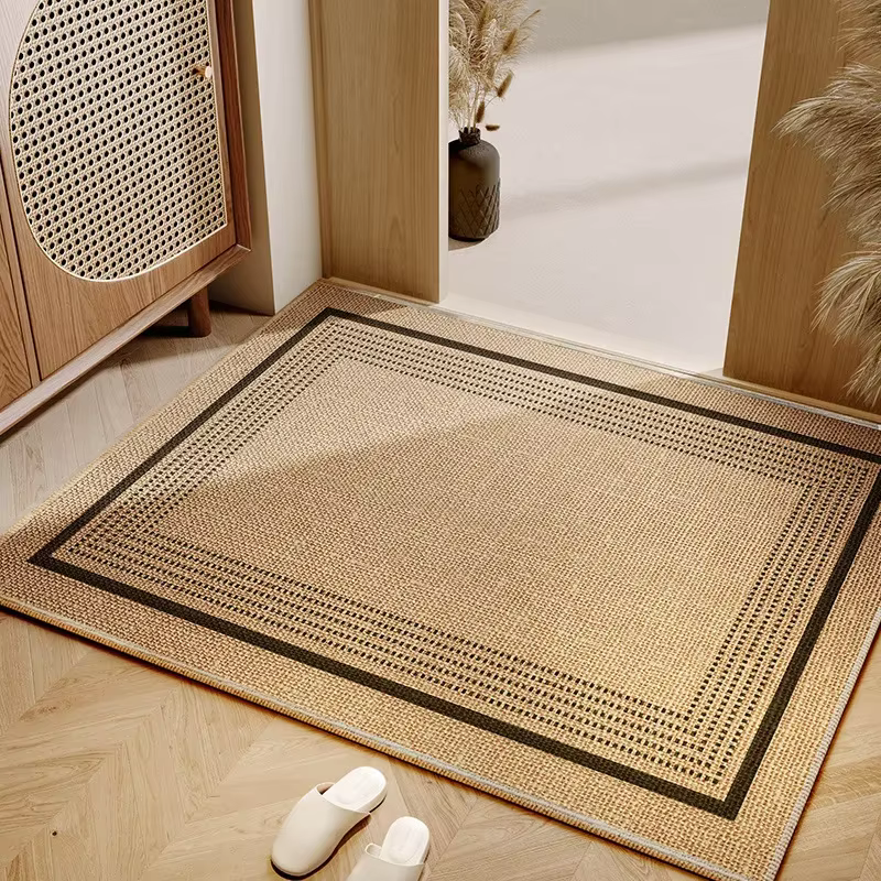 Tapis de sol antidérapant en boue de diatomée japonaise