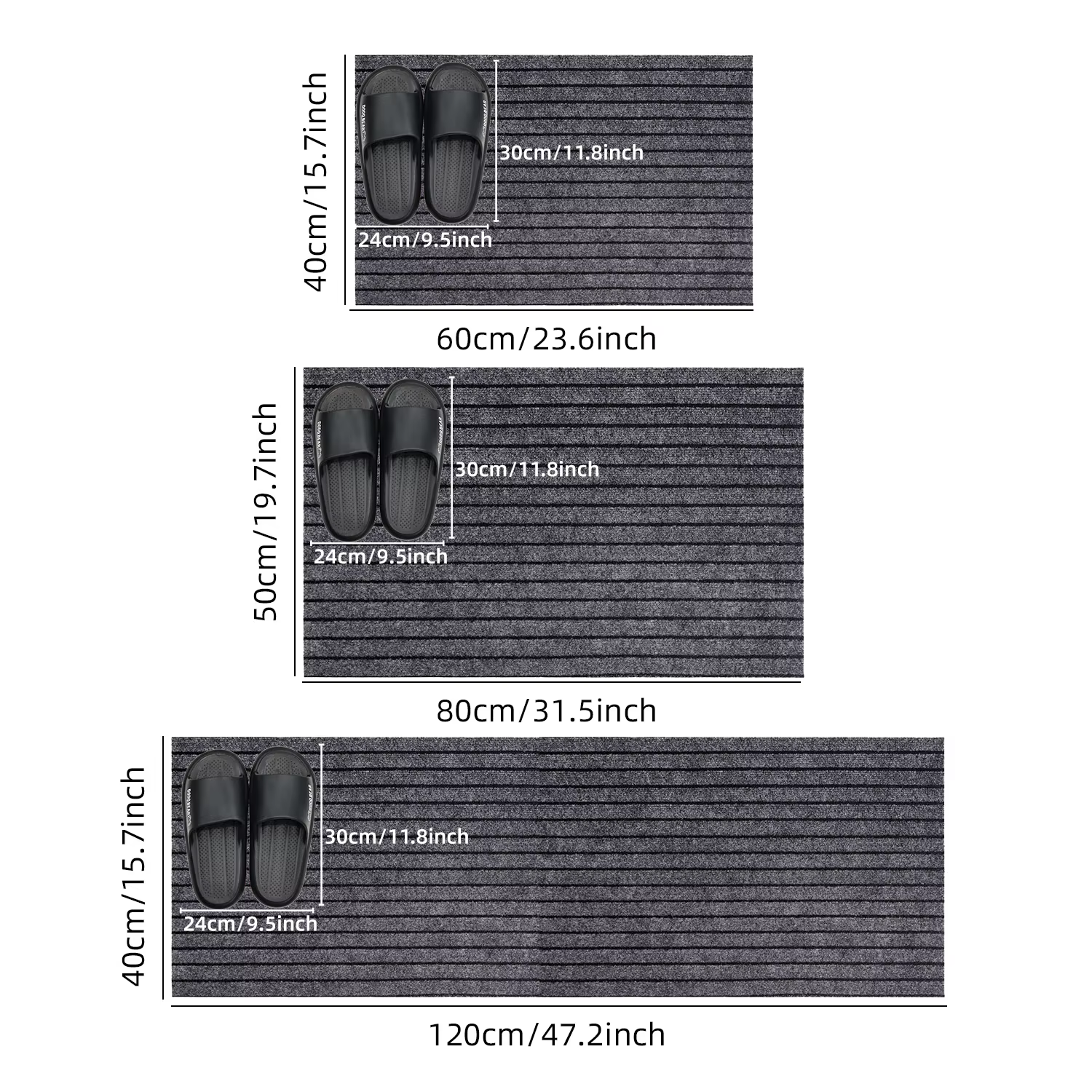 Polymères de sol carrés minimalistes modernes