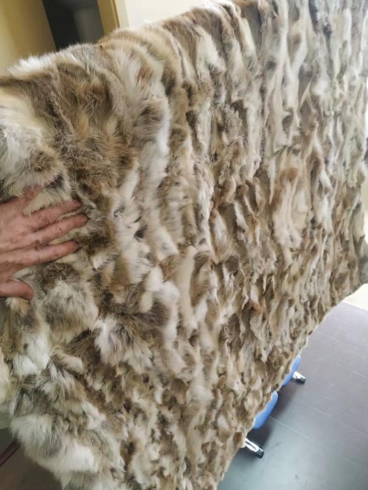MS.Softex-Tapis en fourrure naturelle pour la maison