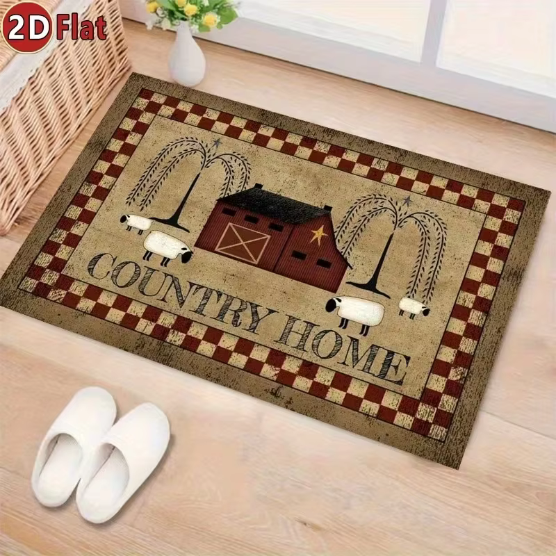 Tapis de porte chrétien inspirant « Gratitude pour avoir