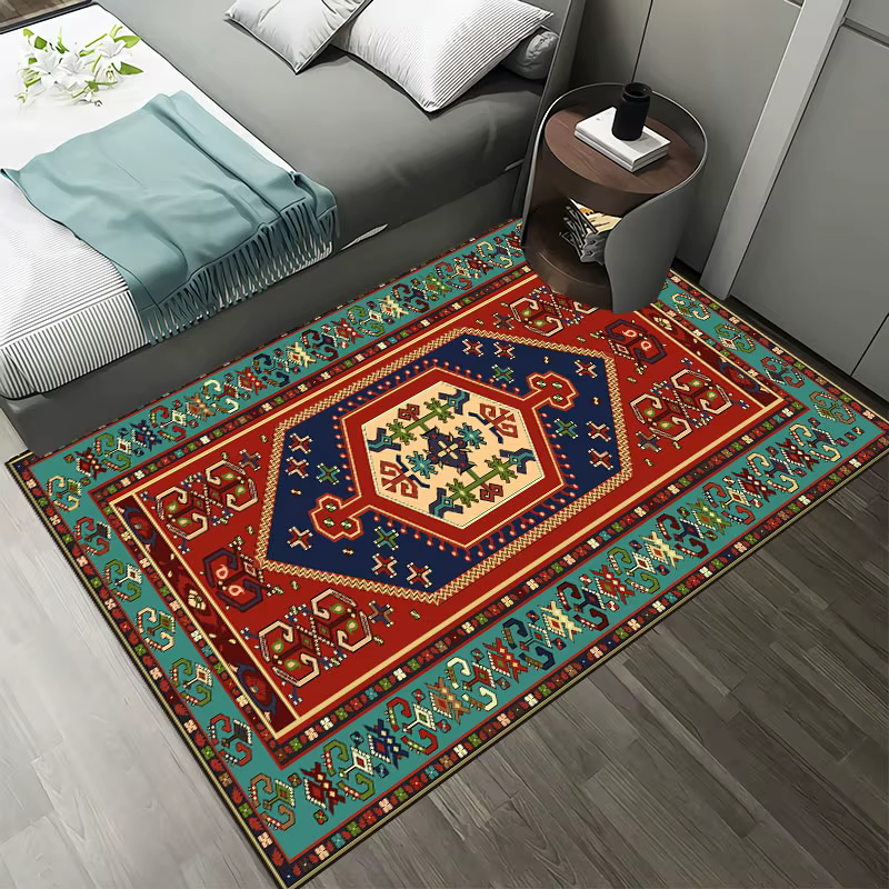 Tapis persan rétro pour salon et chambre à coucher