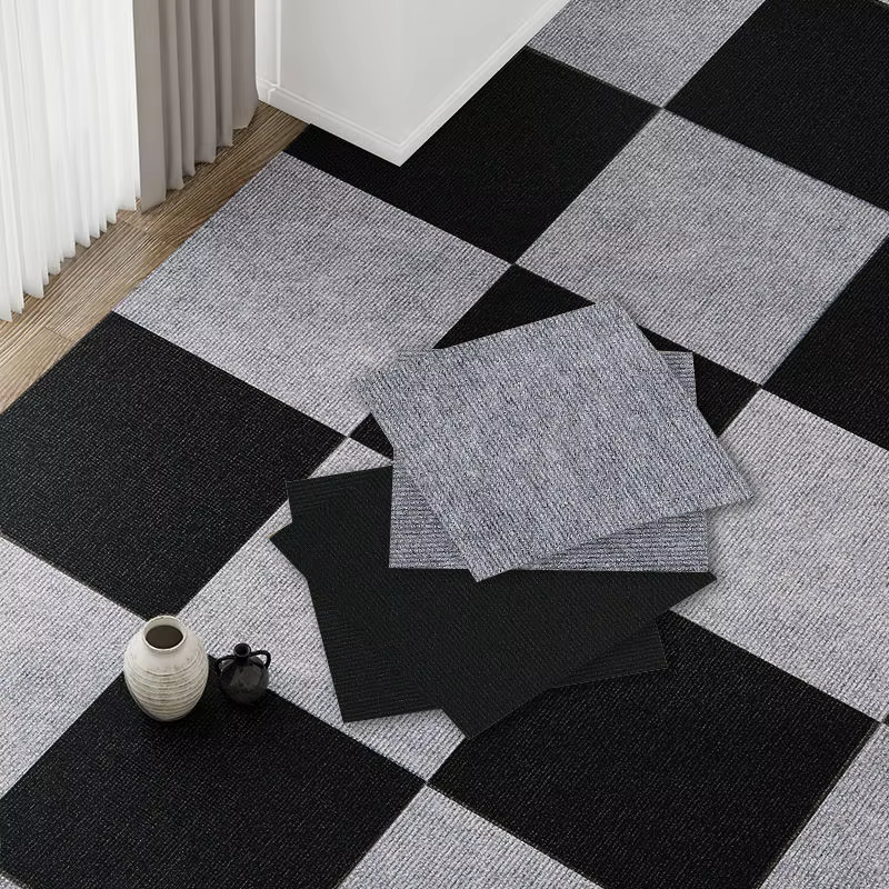 Tapis carré d'épissure pour chambre à coucher