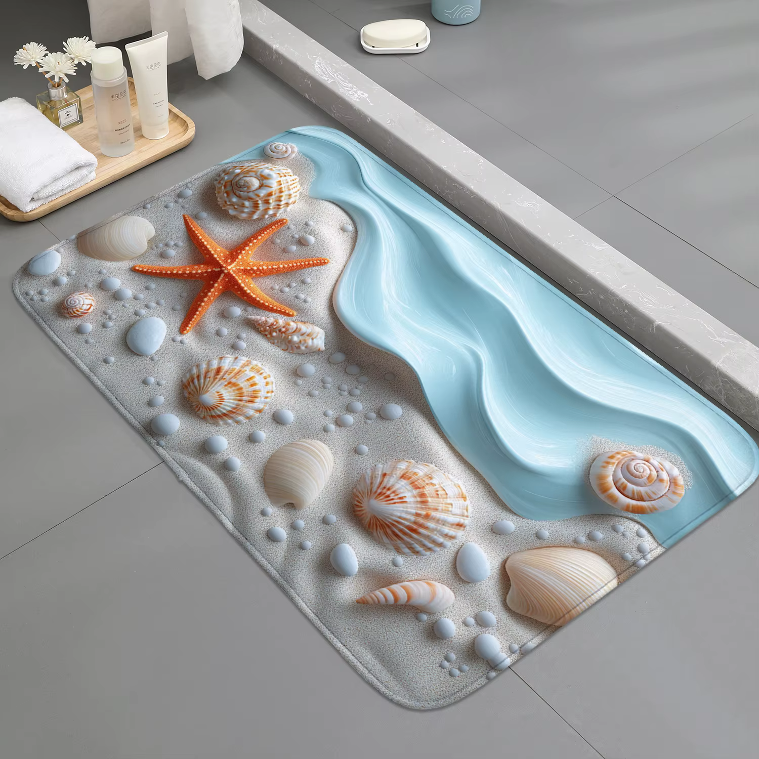 Tapis de bain antidérapant