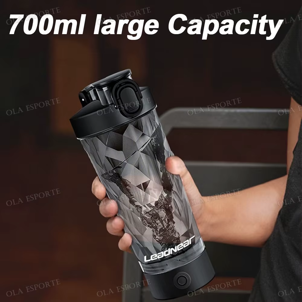 Gobelet mélangeur électrique d'extérieur 700 ml, auto-mélangeur intelligent pour protéines, substitut de repas, gobelet de sport portable