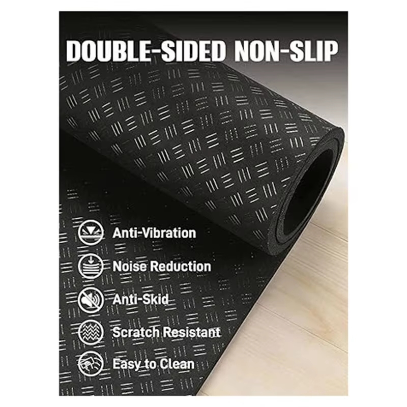 Tapis en silicone antidérapant double face BSEVB pour la plupart des plateformes vibrantes