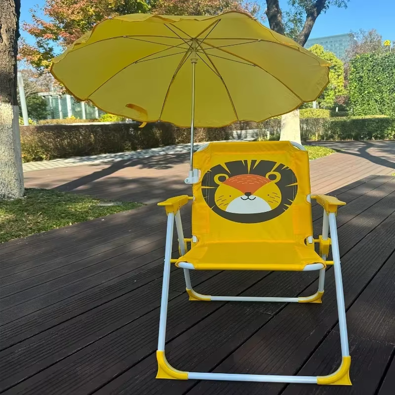 Photographie d'enfants, parasol portable, chaise de plage, bébé extérieur, chaise de bord de mer simple, chaise pliante, chaise à dossier, tabouret