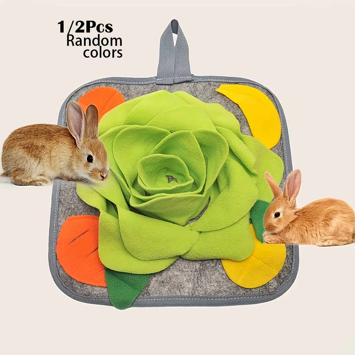 Tapis de reniflement pour lapin