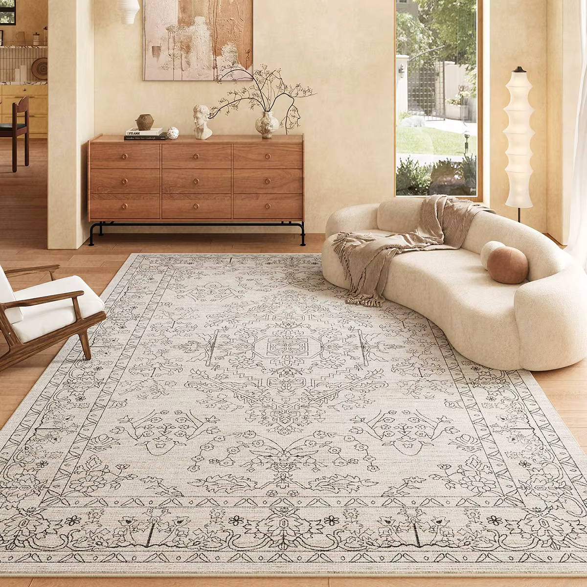 Tapis de style ethnique vintage