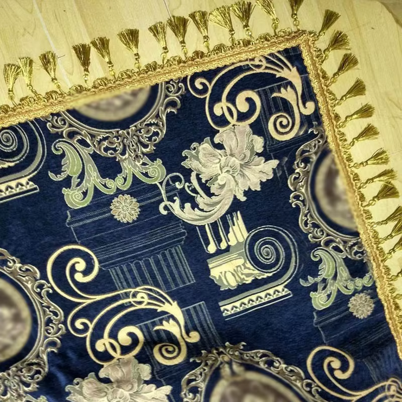 Tapis de Villa épais bleu Royal
