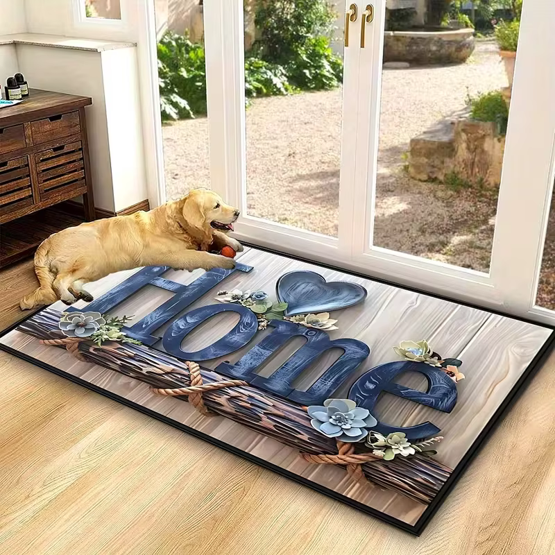 Tapis d'entrée de maison antidérapant